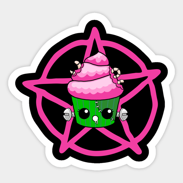 ZomBaked pentagram Sticker by Fun Planet